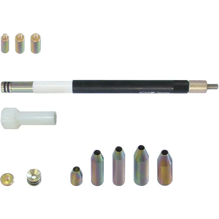 Gedore Kupplungs-Zentrierdorn Satz KL-0500-405, präzise Zentrierung für Fahrzeugkupplungen ohne Führungslager, 2 Spann- / Zentrierelemente