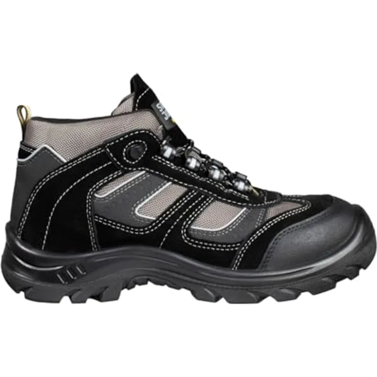 Safety Jogger SafetyJogger Climber S3, Sicherheitsarbeits- schuh mit hohem Komfort und robustem Schutz, schwarz