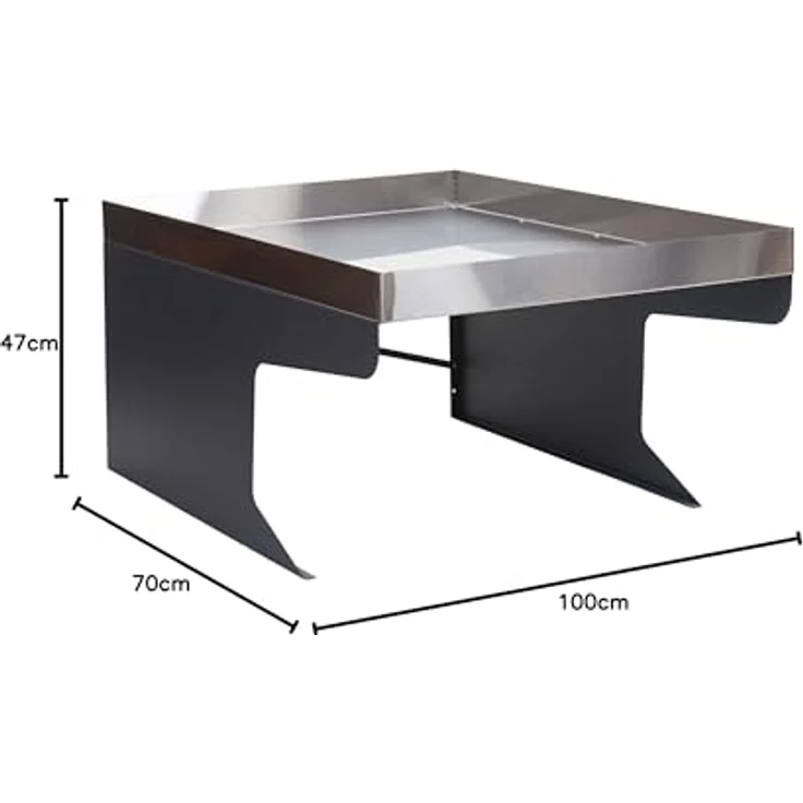 PROREGAL Mähroboter-Garage XL mit Pflanzkasten, wetterfester Edelstahl Unterstand in anthrazit, 47x70x100cm – Bild 2