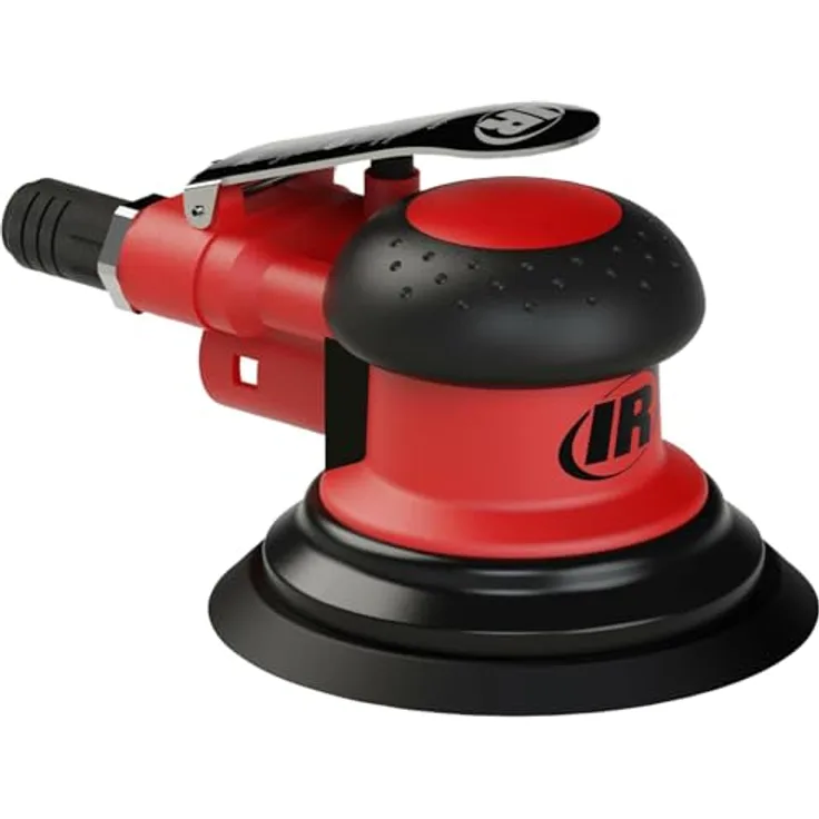 Ingersoll Rand 5152-5, Exzenterschleifer 5" mit 3/32" Vynil-Pad, 0.3 HP Motor, 12.000 U/min, Vacuum Ready