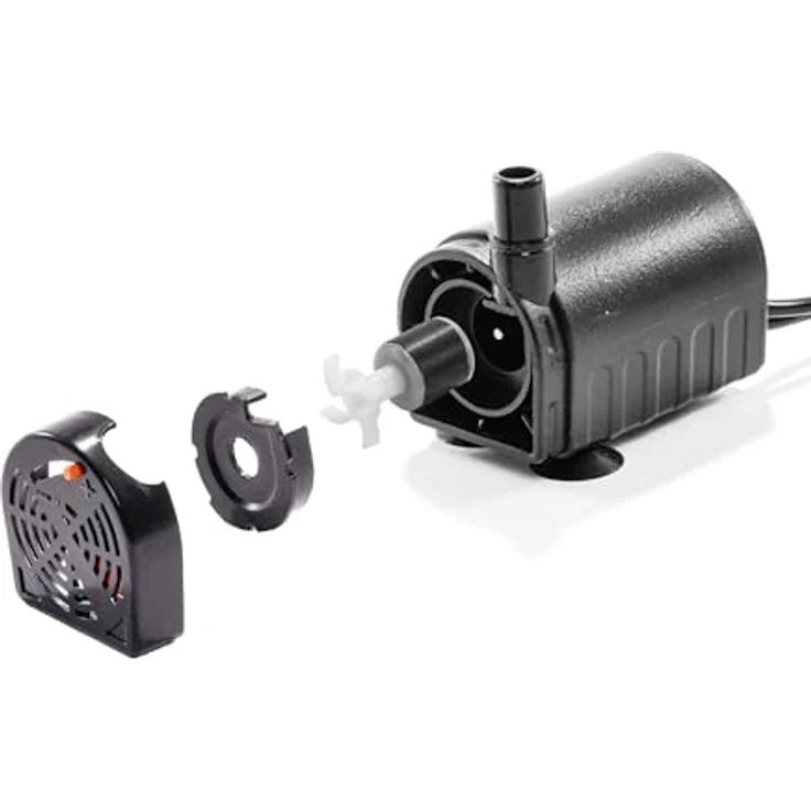 Esotec Solar Einzelpumpe Fountain 140, Tauchpumpe mit regelbarer Durchflussmenge, IP 68, max. 140 l/h – Bild 5