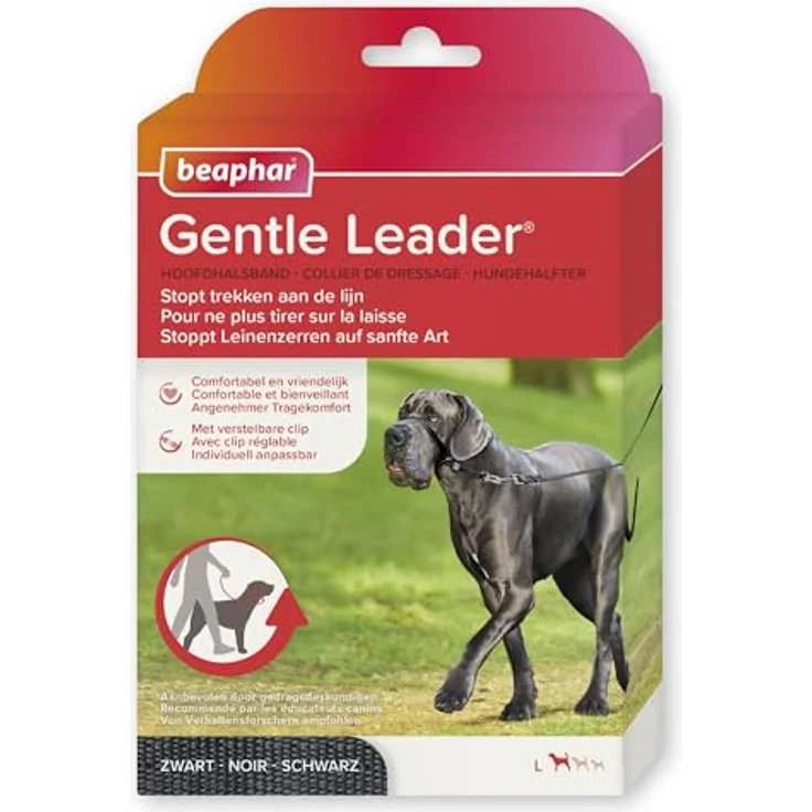 Beaphar - Gentle Leader - L - Schwarz - 1 Stück – Bild 1