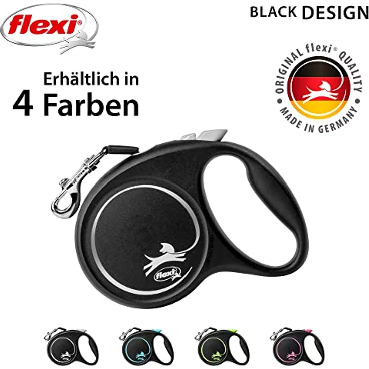 flexi Rollleine Design - Schwarz - M, 4000498034002, small – Bild 4