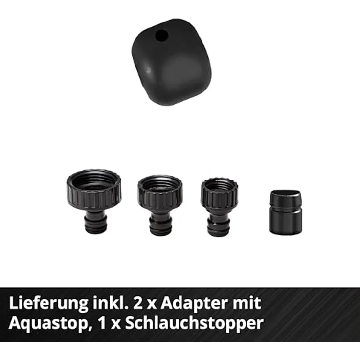 Einhell Schlauchtrommel GE-HR 18/30-1 WH Li-Solo, automatische Schlauchaufwicklung, ohne Akku und Ladegerät, 30 m Kapazität, UV- und spritzwassergeschützt – Bild 5