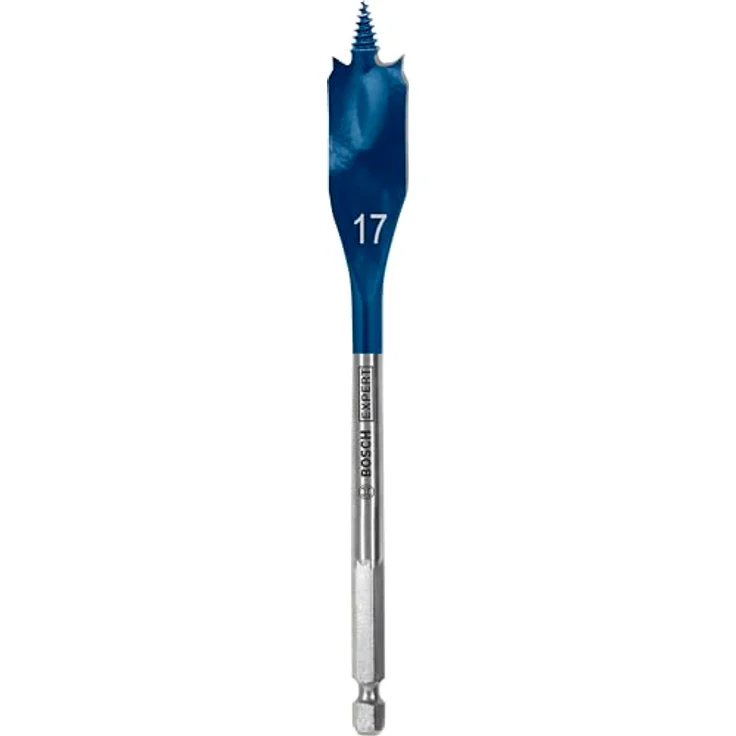 Bosch Expert Self Cut Speed Spade Bit, 17mm x 152mm, schnelles Bohren für Weichholz, HEX Shank, 1 Stück – Bild 1