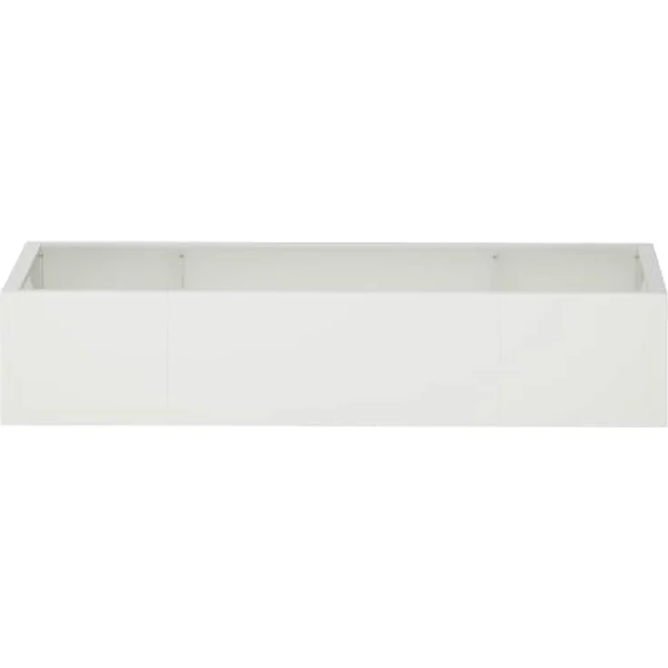 vidaXL Beetumrandung Stützmauer, 6-teilig, 200 x 100 x 40 cm, wetterbeständige Stahlkonstruktion, weiß, modulares Design – Bild 7