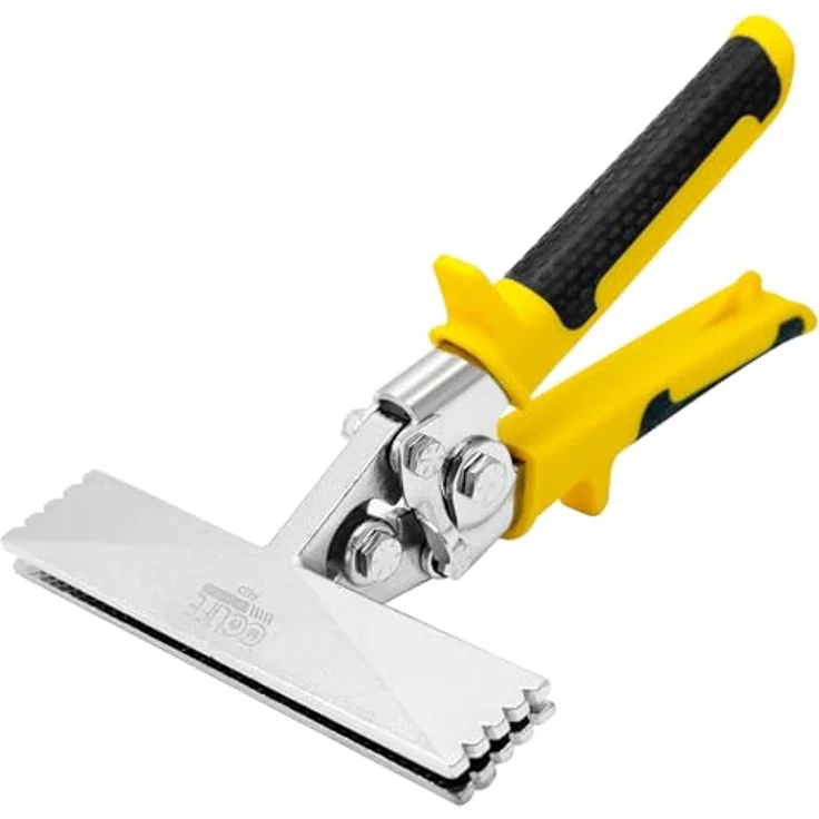 CCLIFE 6 Zoll Falzzange, Manuelles Biegewerkzeug für Metall, Ergonomischer Anti-Rutsch-Griff, Hochwertiges Metall – Bild 1