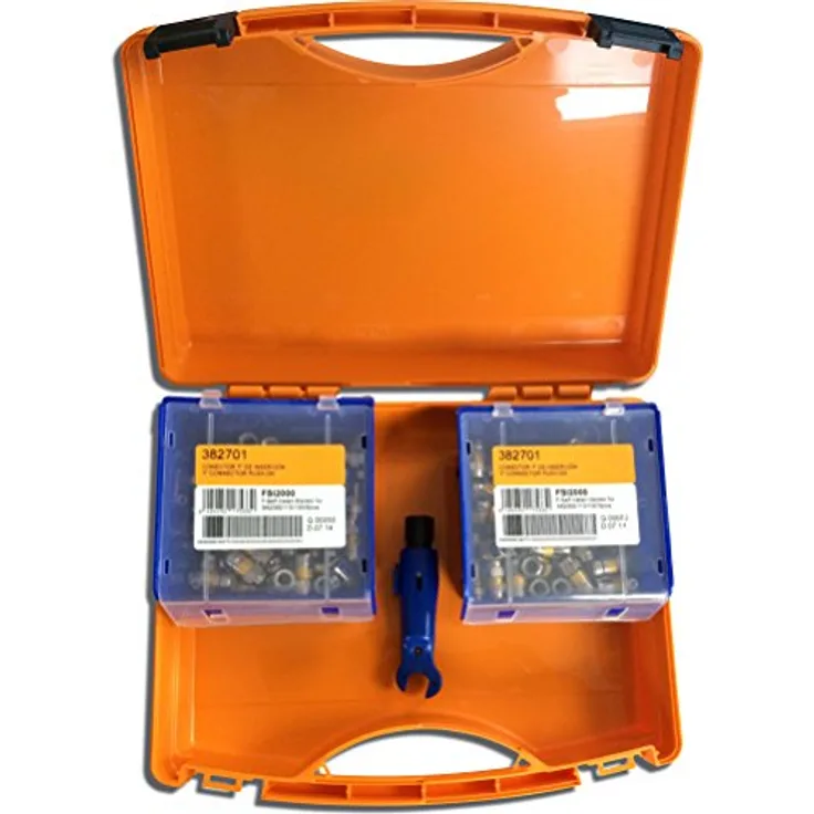 Televes Push-on Stecker-Set PSI2000 m.Abisolierer,100xF Koax-Steckverbinder 4031136071646