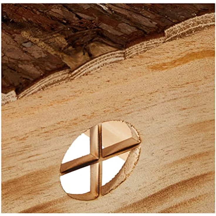 Trixie 61974 Natural Living Haus Grete, geflammt, 35 × 18 × 20 cm – Bild 3