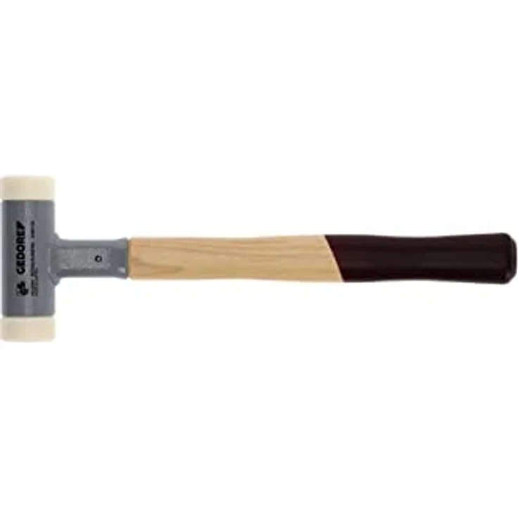 GEDORE Rückschlagfreier Schonhammer, Ø 35 mm, Hickorystiel, Austauschbare Polyamid-Köpfe - Preisvergleich – Bild 5