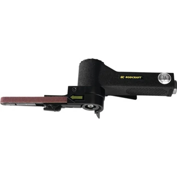 Rodcraft Bandschleifer Druckluftbandschleifer RC 7155 10x330mm 18000min-¹ 400l/min RODCRAFT, kleiner Bandschleifer für Arbeiten an engen Stellen, Schnellspannvorrichtung.