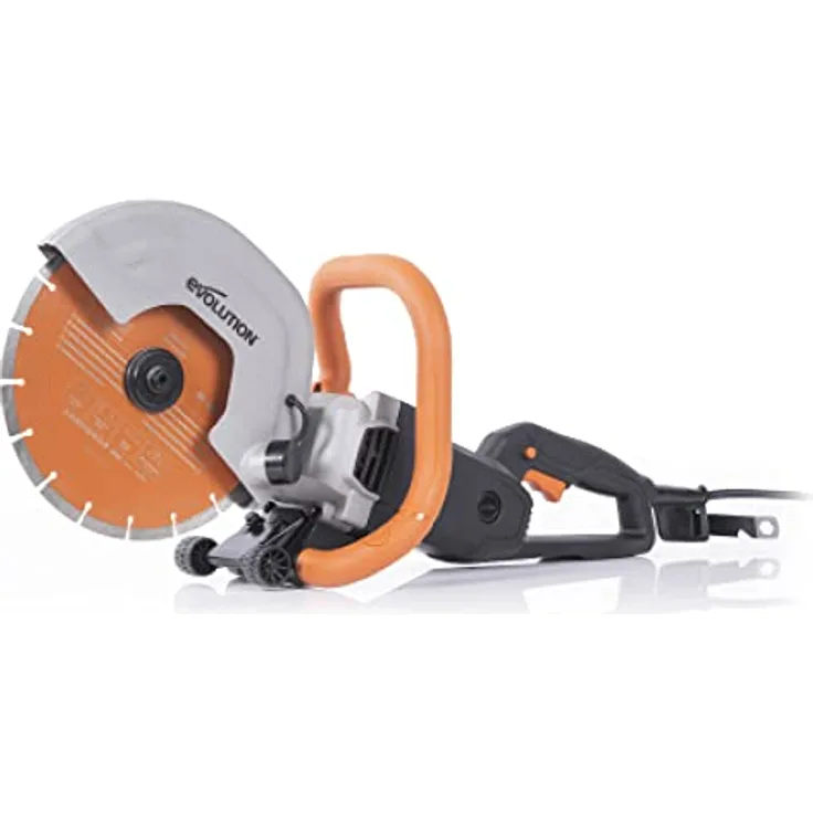 Evolution R255DCT 255 mm Betonsäge - kein Benzin, 102,5 mm Schnitt, inkl. Premium Diamantblatt