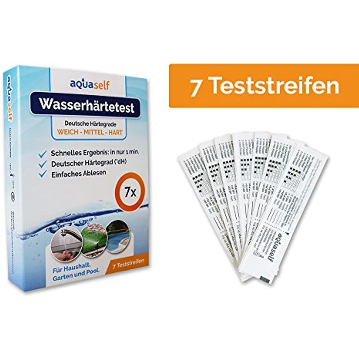 Wasserhärte Teststreifen-dH / 7 Stück – Bild 7