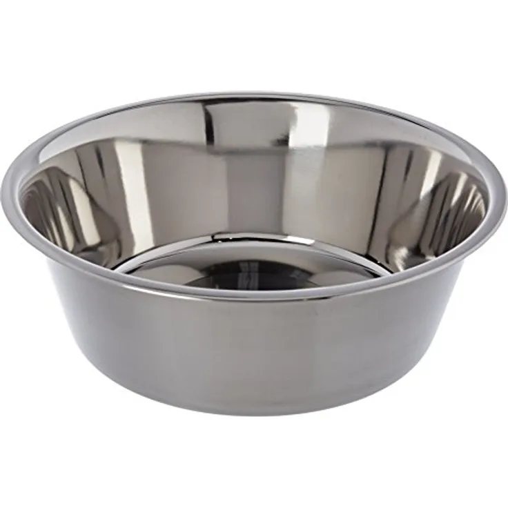 Kerbl Fressnapf aus Edelstahl für Hund u. Katze, 4000 ml