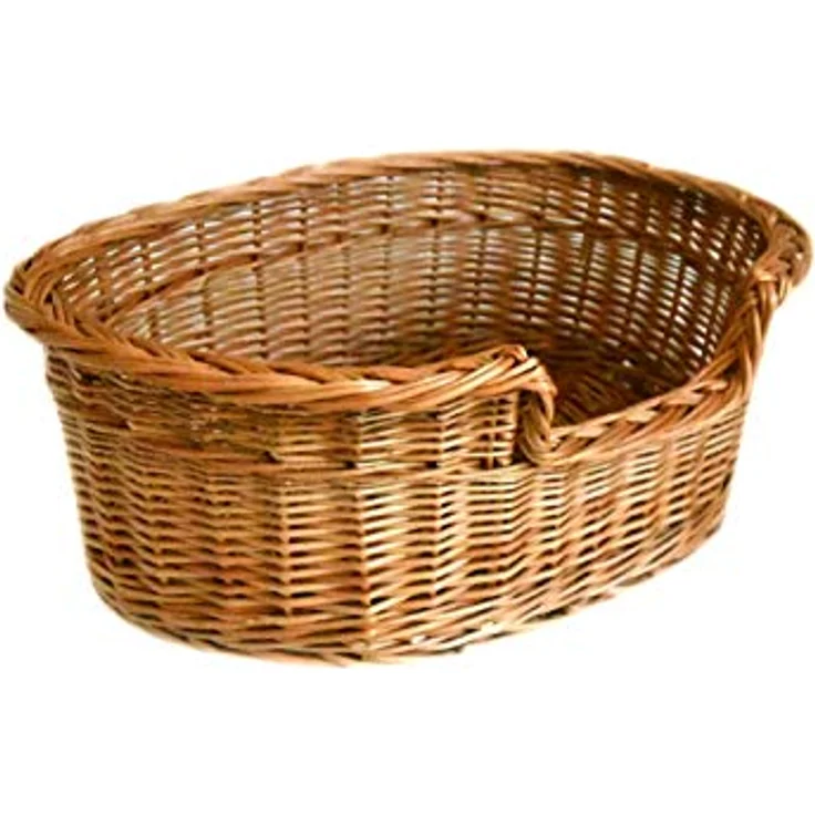 MyBer Katzenliege, Hundeliege, Katzenbett, Hundebett Haustier Sofa Liege Bett aus Weide K5-100-1 K5-100 (BTH 42cm/28cm/15cm) – Bild 3