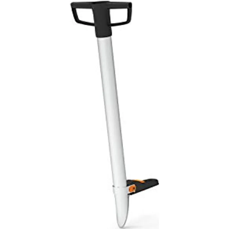 Fiskars Blumenzwiebel-Pflanzer, Xact, Länge: 1,05 m, Gewicht: 1,96 kg, Aluminium/Kunststoff, Schwarz/Orange/Weiß, 1057077