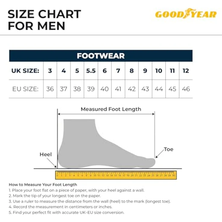 Goodyear GYSHU 1503 Arbeitsschuh, Sportlicher Sicherheitsschuh im Athletik-Design, blau – Bild 4