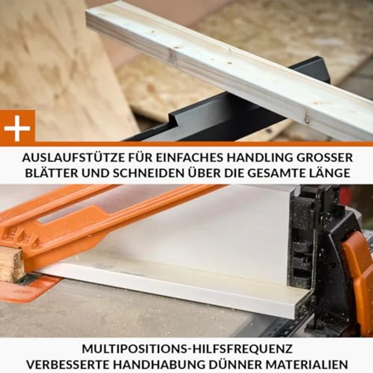 Evolution R255TBL+, Tischkreissäge mit 255 mm/28-Zahn-Sägeblatt für vielseitige Anwendungen – Bild 15