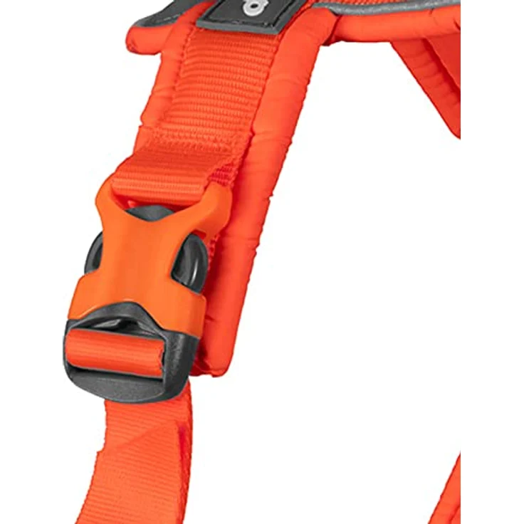 Non-stop dogwear Line Harness 5.0 |218| Führ- und Alltagsgeschirr, Orange, Größe G 2 – Bild 3