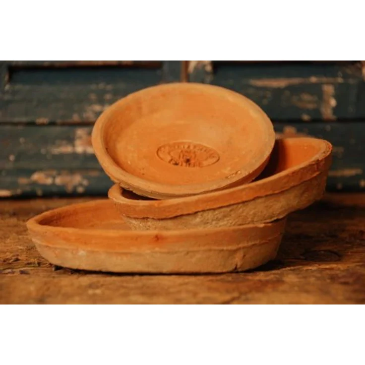 Esschert AT02 Aged Terracotta 3-er Untersetzer rund – Bild 3