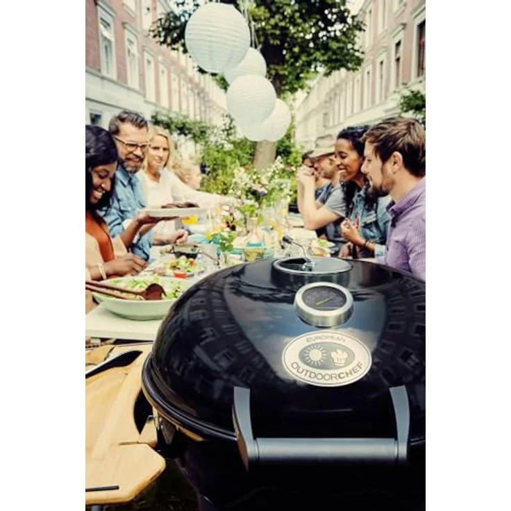 Outdoorchef Kensington 570 C Holzkohlegrill Kugelgrill, (schwarz) – Bild 6