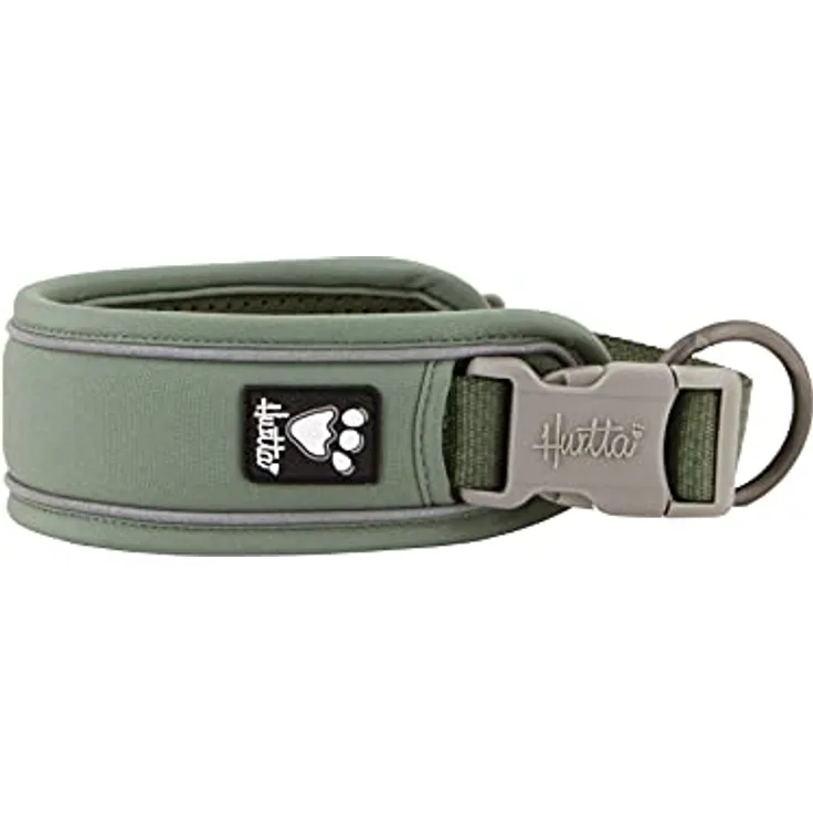 Hurtta Weekend Warrior ECO Hundehalsband, Hecke, 55,9–66 cm