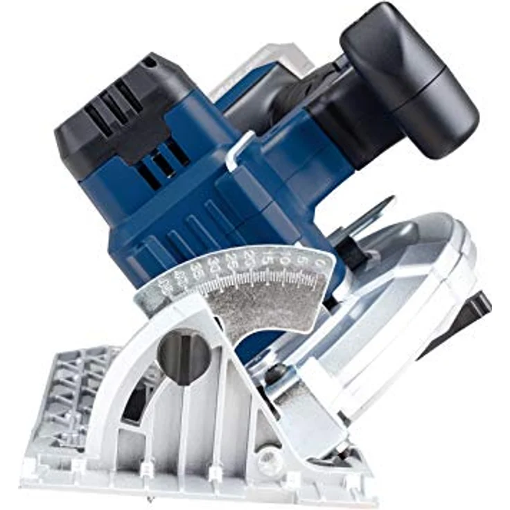 SCHEPPACH CCS165-20 Akku Handkreissäge | 20 Volt | 165 mm Sägeblatt | 55 mm Schnitthöhe | Neigbares Sägeblatt | Grundgerät – Bild 5