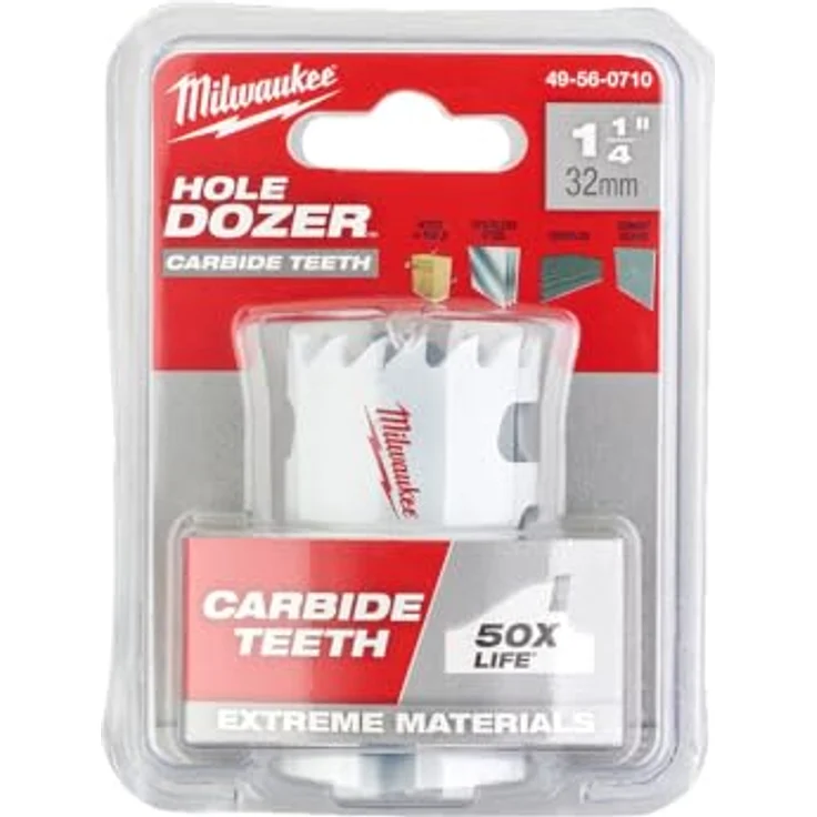 Milwaukee Hole Dozer Lochsäge 33mm, TCT HM-Verzahnung für präzise Schnitte – Bild 2