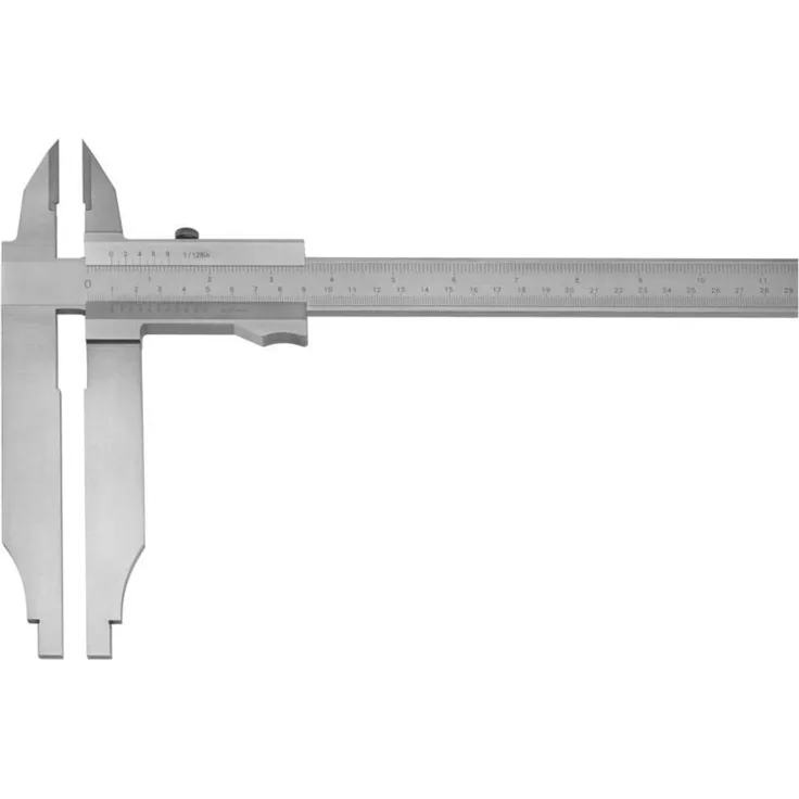 FORTIS Messschieber Werkstatt mit Spitze, 300x90mm, präzise Messungen