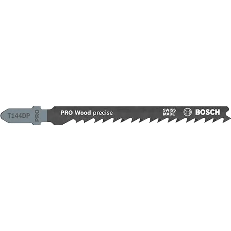 Bosch 2x PRO Wood precise T144DP Stichsägeblatt (für Weichholz, Länge 100 mm, Professional Zubehör Stichsäge) – Bild 1