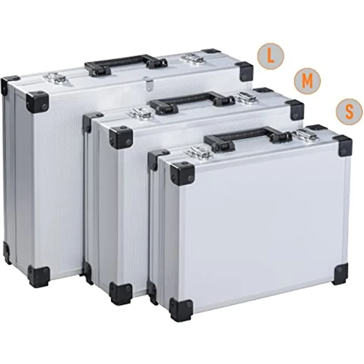 TrendLine Alurahmen-Werkzeugkoffer 3er Set Alukoffer – Bild 2