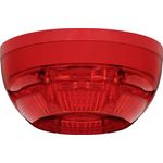 PENTATECH BA10S, Optisch-akustischer Signalgeber LED mit 100 dB, 7 blinkenden LEDs, 24-28 V DC, EN 54-3, EN 54-23