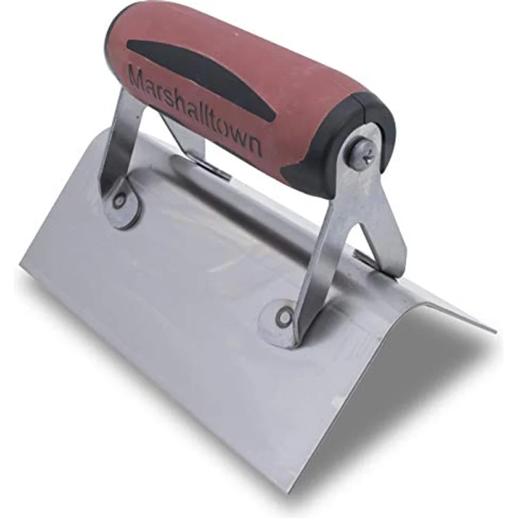 Marshalltown 68SSD Ausseneck-Kelle mit Durasoft Griff, Eckkelle aus Edelstahl, Kellenmaß: 152x64 mm, Winkel mit Radius – Bild 2
