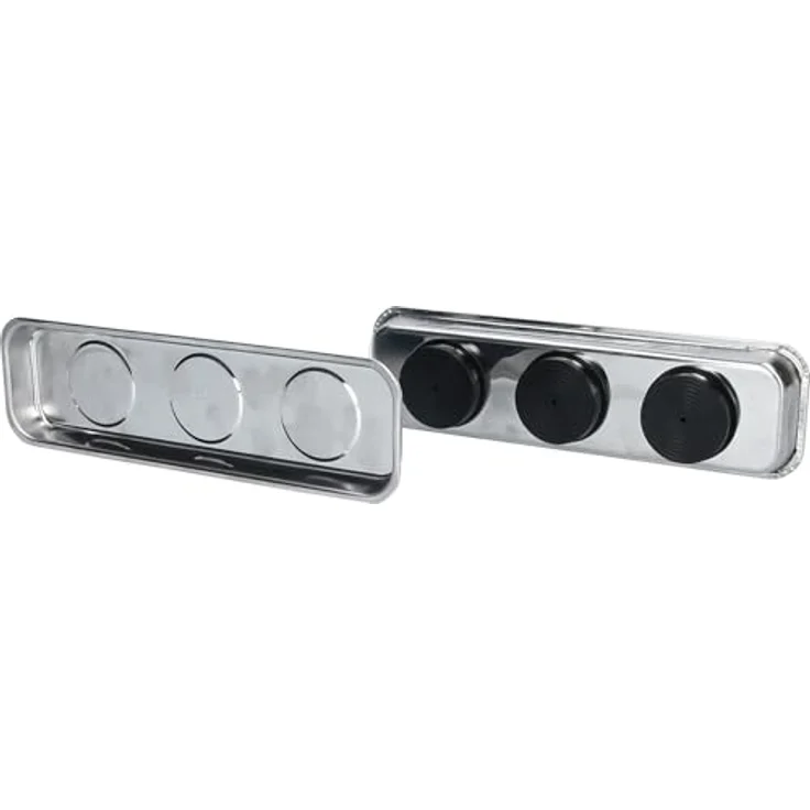 Brilliant Tools Magnetisches Tablett / Schale-Set aus Edelstahl 65 x 226 mm, 2-tlg – Bild 5