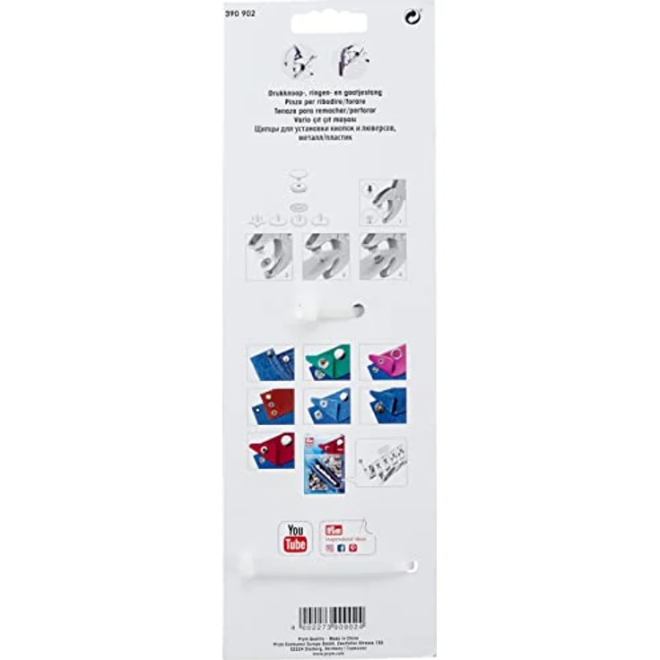 Prym 39090x Vario - Zange, Loch- und Ösenzange : 390902 LOVE Pink – Bild 3