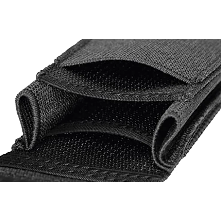 MARTOR GÜRTELTASCHE M Für Cuttermesser, Tasche Mit 5 Fächern Für Sicherheitsmesser/Stift/Schere, Mit Clip & Klettverschluss, Nylon, Schwarz – Bild 3