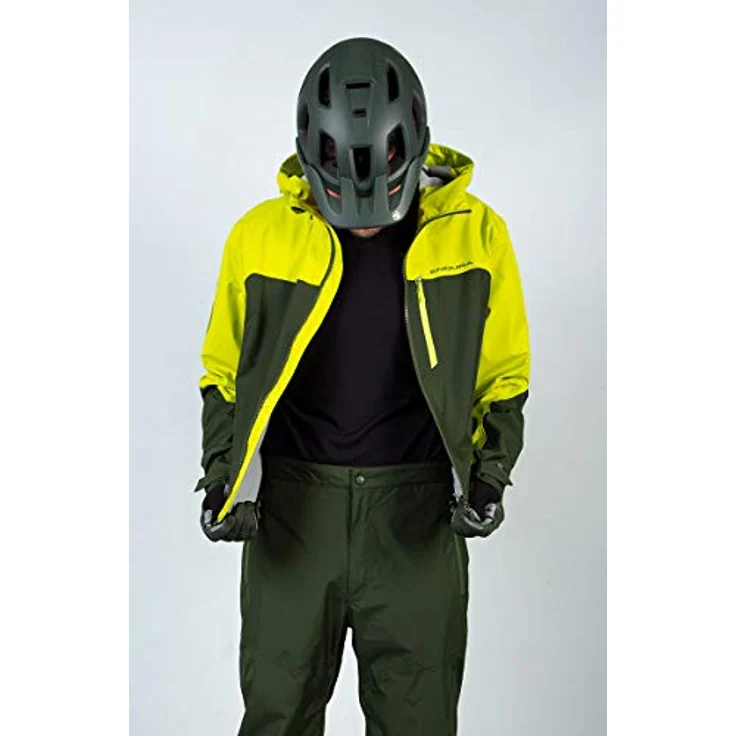 Endura SingleTrack, Herren Velojacke aus wasserdichtem ExoShell20 Material, Schwarz, Größe M – Bild 3