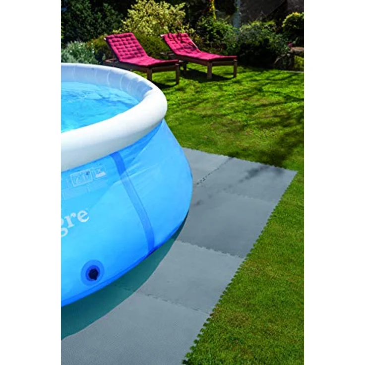 Gre MPF509GY - Bodenschutz für Pools, 9 Einheiten Grau, 8 mm dick – Bild 5
