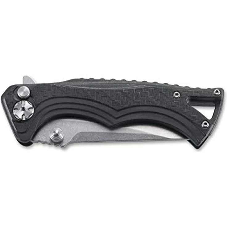 CRKT Unisex – Erwachsene BT Fighter Compact Taschenmesser, Schwarz, 18 cm – Bild 3