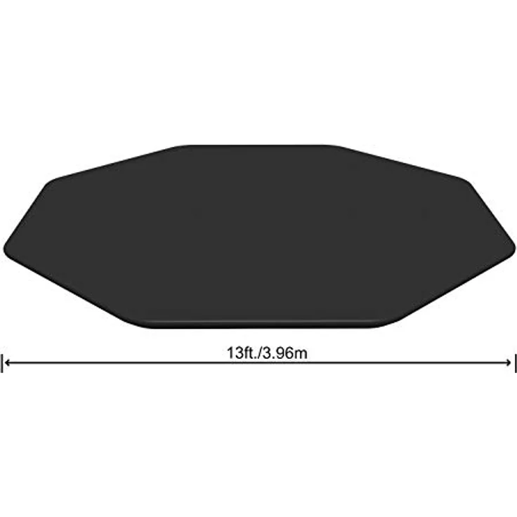 Bestway Flowclear PVC-Abdeckplane D:392 cm, grau, für Hydrium Pool 360x120 cm – Bild 6
