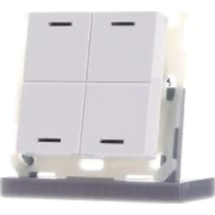MDT Taster Light 55 4-fach, Schalter-Zubehör, BE-TAL5504.01, 1 Stück