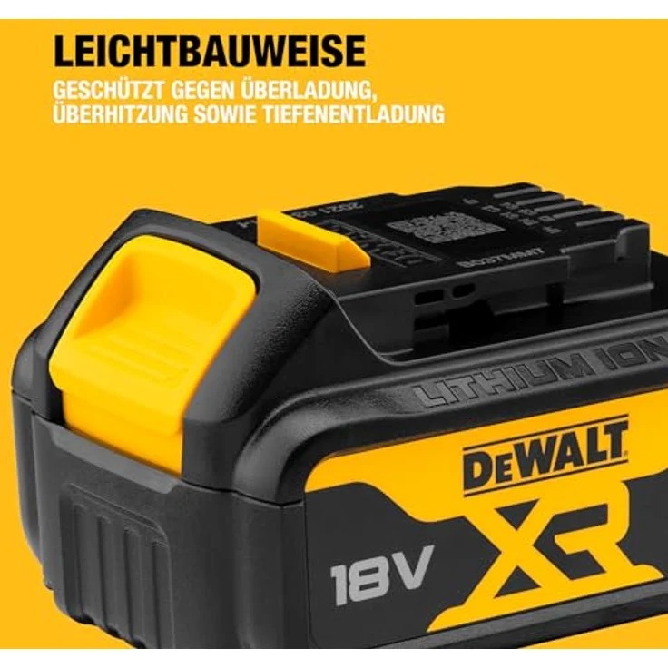 Dewalt DCB 182 18V - 4 Ah - 4000 mAh XR Li-Ion Akku – Bild 4