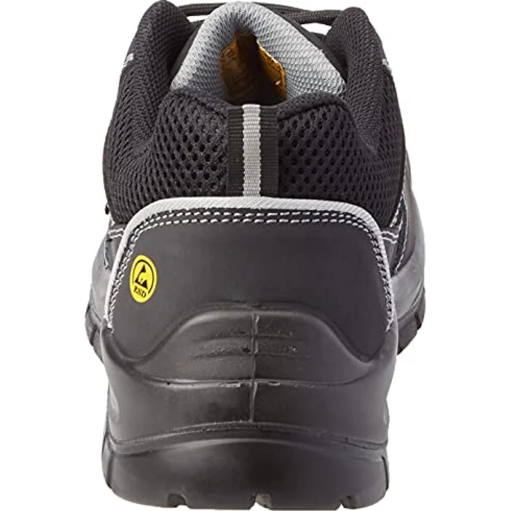 Skechers Trophus Arbeitsschuh, Herren Sicherheitsschuh mit Stahl-Zehenkappe und Memory Foam Einlegesohle, schwarz – Bild 3