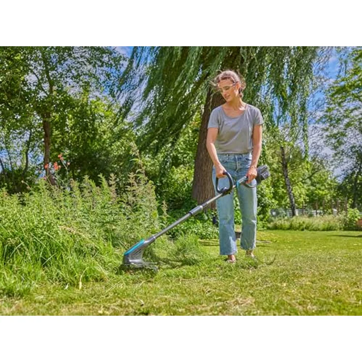 Gardena Power for All Akku-Rasentrimmer PowerTrim 30/18V, 18 V, 4 Ah, Li-Ionen, Schnittbreite 30 cm, ergonomisch mit PowerBoost und LED-Fadenverlängerungsanzeige – Bild 7