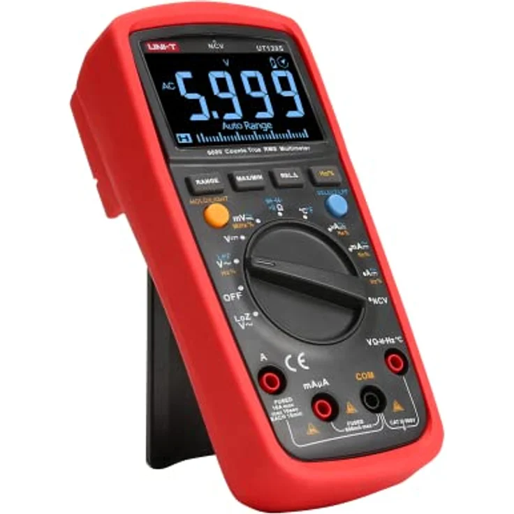 Uni-T UT139S Multimeter (CAT III), Digitalmultimeter mit NCV-Funktion und schwarzem EBTN-Display – Bild 3