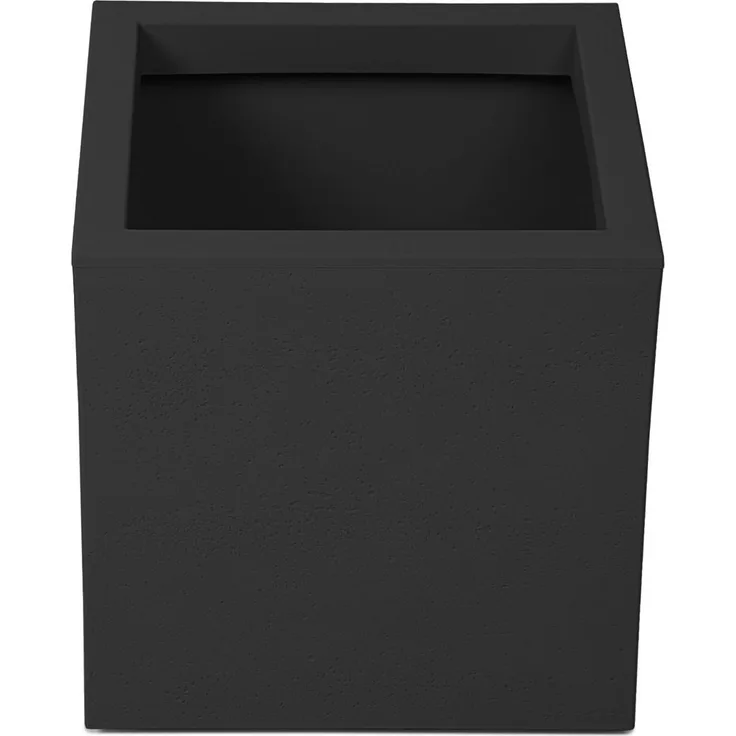 ONDIS24 Pflanzkübel Vulkan, quadratischer Blumenkasten mit 21L Wasserspeicher, robuster Kunststoff, UV- und witterungsbeständig, in Rot, Weiß oder Orange