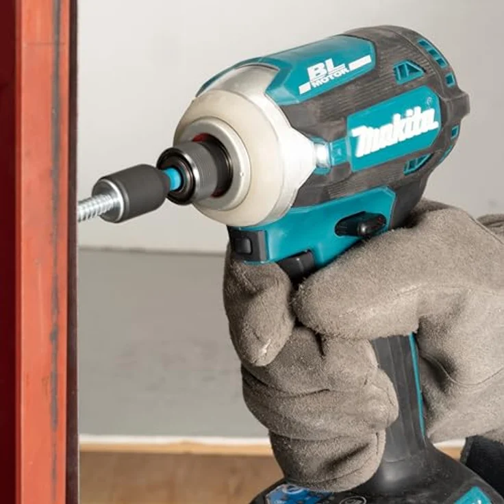 Makita B-66852 Bit- und Steckschlüsselset, magnetischer Steckschlüssel 13 mm mit 1/4″ Sechskantaufnahme aus S2-Spezialstahl – Bild 2