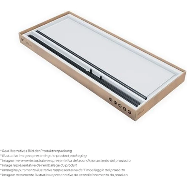 i-flair Duschtür 70-73 cm, Höhe: 180 cm, aus 6 mm durchsichtigem Sicherheitsglas mit magnetischer Dichtung und Nano-Beschichtung – Bild 11