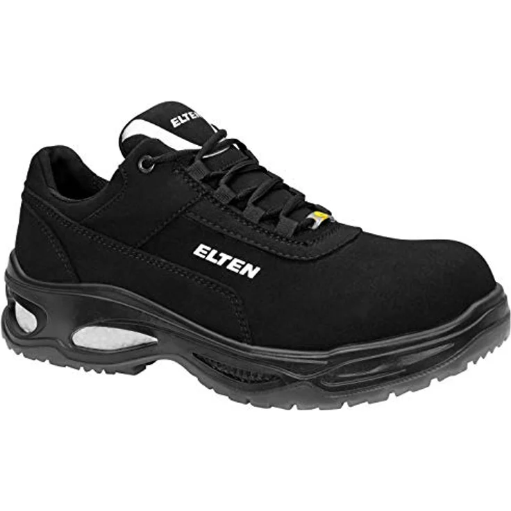 ELTEN® Herren S2 Sicherheitsschuhe "MILOW LOW ESD", rutschfest, antistatisch, schwarz, Größe 41 – Bild 4