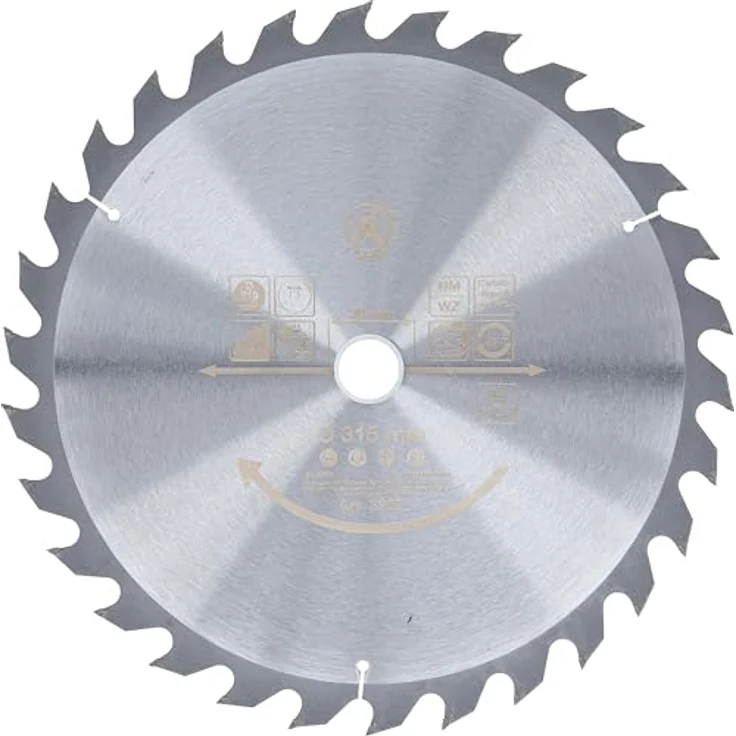 Kraftmann 3957 | Hartmetall-Kreissägeblatt | Ø 315 x 30 x 3,0 mm | 30 Zähne – Bild 2
